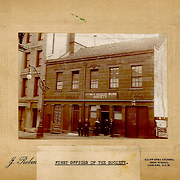 First offices of the Society
